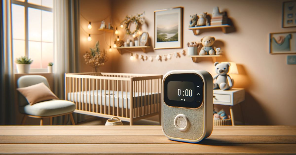Babyalarm på børneværelse