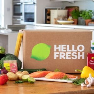 Månedlig måltidskasse med friske ingredienser