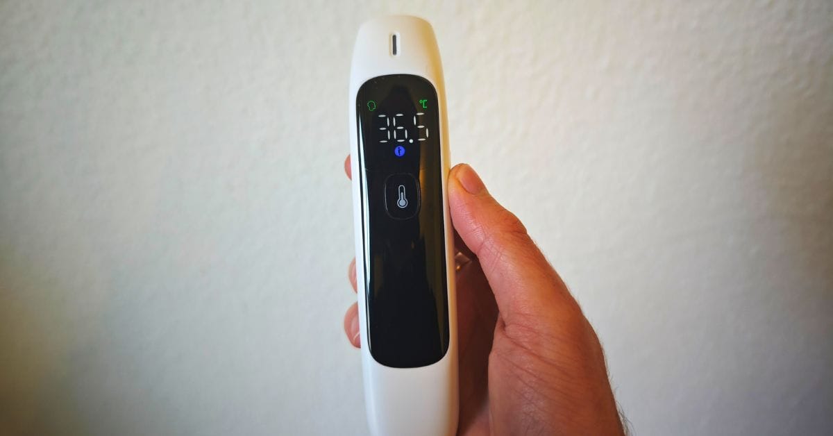 Termy Infrarødt Pandetermometer til børn anmeldelse & test