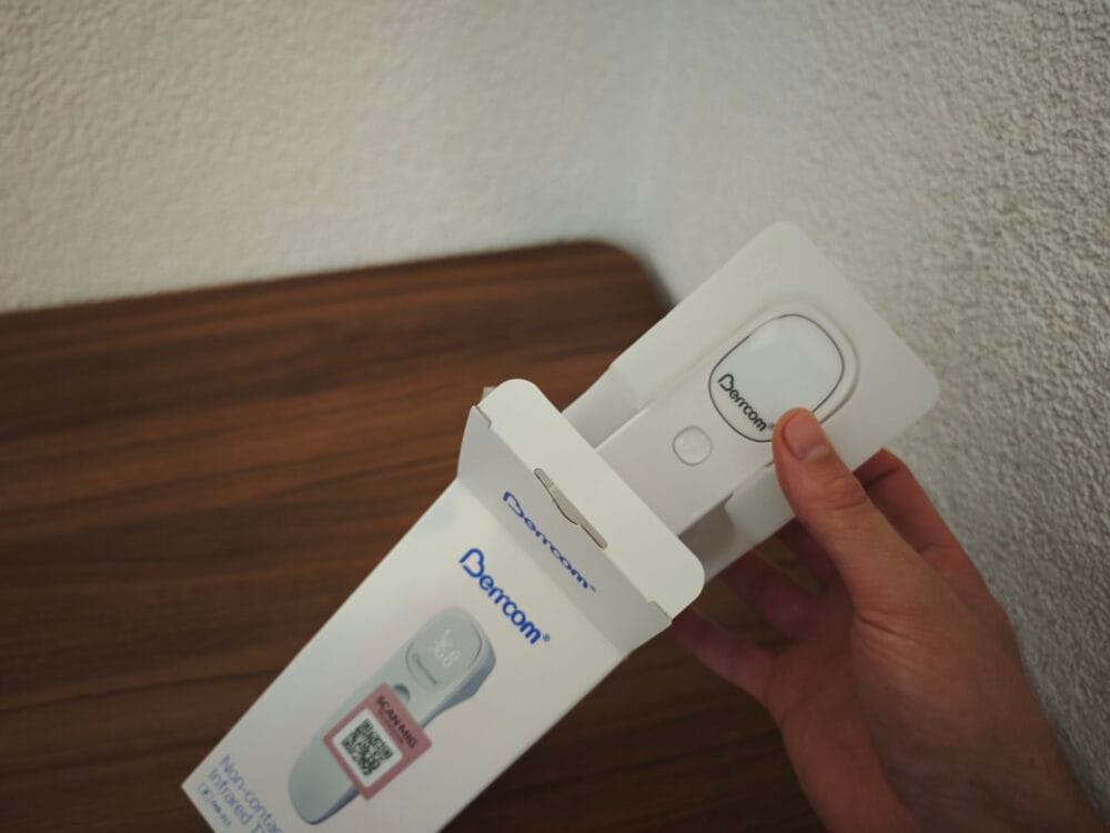 Unboxing af Berrcom pandetermometer