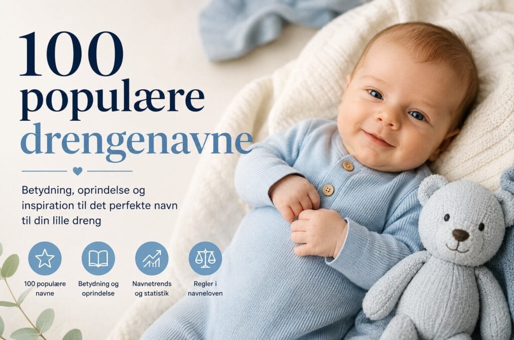 100 populære drengenavne