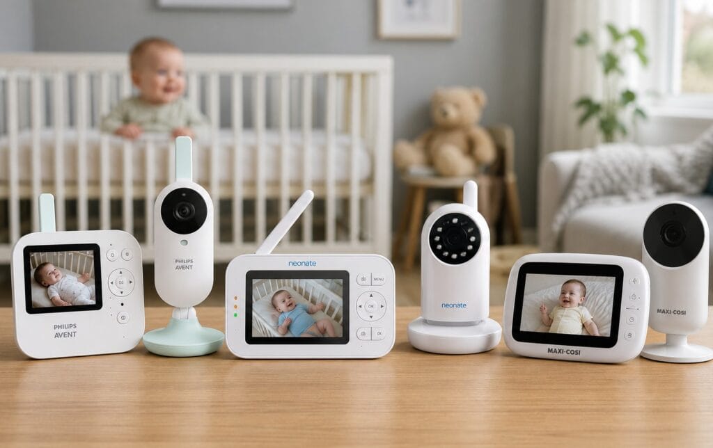 Bedste babyalarmer med kamera